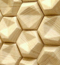 Гипсовая 3D панель ArtDeco Rose