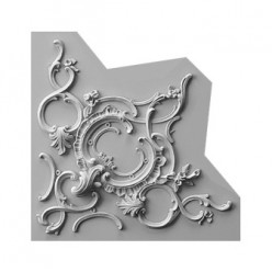 Угол из гипса ArtDeco У18 700х700