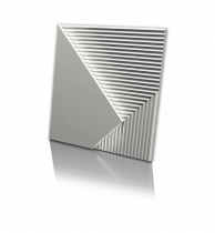3d панель Artpole FIELDS LED 2 platinum (нейтральный свет, мат)
